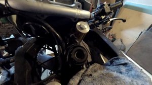 Racer RC300-GY8 Обслуживание рулевого подшипника