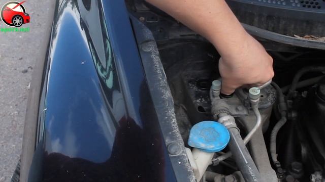 Установка упора капота (амортизаторов) на Honda Civic 8 4D (www.upora net) смотреть онлайн