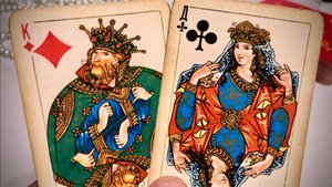 КОРОЛЬ И ДАМА В ПАРЕ. ЕСТЬ ЛИ ЛЮБОВНИЦА И СЕРЬЕЗНО ЛИ ТАМ ВСЕ. ЦЫГАНСКИЙ РАСКЛАД НА ОБЫЧНЫХ КАРТАХ.