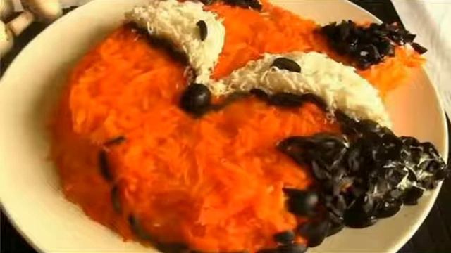 Салат "Лисья шуба". Приятного аппетита!