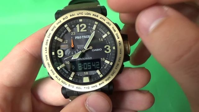 Обзор CASIO PRO TREK PRG-600YL-5D | Где купить со скидкой смотреть онлайн