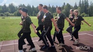 Районная казачья патриотическая игра Зарница