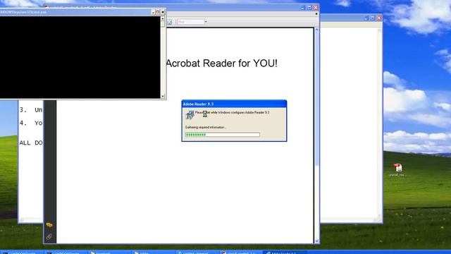 Abuse PDF Launch Action to Automate Uninstall of Adobe Reader 9 смотреть онлайн