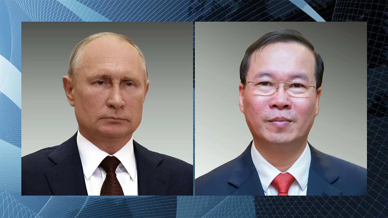 Владимир Путин направил поздравительную телеграмму президенту Вьетнама