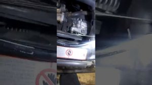 Ауди 100 с4 2.3 аар замена  натяжитель приводного ремня