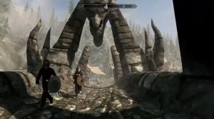 Skyrim: Inigo on Dragon Bridge