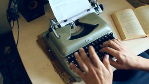 (продано) печатная пишущая машинка 1957 Эрика 10 | erika typewriter schreibmaschine