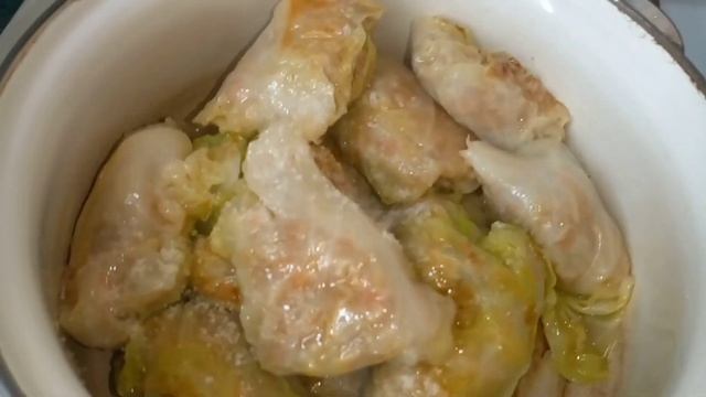 ГОЛУБЦЫ в томатно-сметанном соусе  РЕЦЕПТ#голубцы##рецепт голубцов#