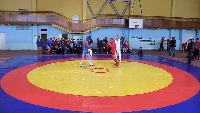 Боевое самбо. Мужчины. Турнир на призы МГФ. 68 кг. 1/4 Ребриков В. - Махмудов Н. смотреть онлайн