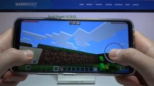 Test Game Minecraft on LG K42 | Mediatek Helio P22 | 3GB RAM | Gameplay - FPS Check