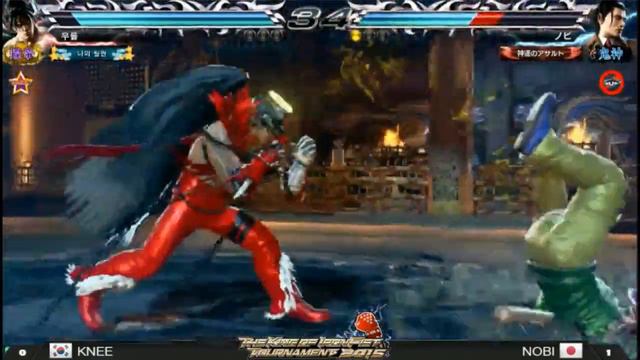 Tekken 7 Global Championship 2015 Winner2 to 1 Knee VS Nobi смотреть онлайн