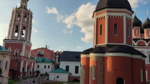 Колокольный звон🔔Высоко-Петровского монастыря в центре Москвы💖на Петровке 18.08.2024#russia