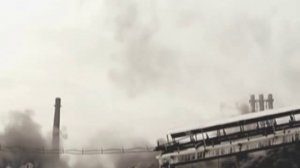 падение трубы высотой 120 метров