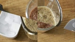 Холодный кофе фраппе. Холодный кофе с мороженым.