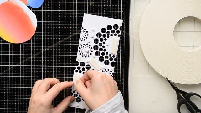 Geometric birthday card