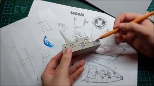 Корабль из картона "Гриф М" | часть 2 | Палубная надстройка