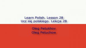 Learn Polish. Lesson 28. In the hotel – Complaints. Ucz się polskiego. Lekcja 28. W hotelu – skargi.