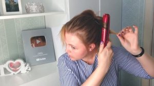 Экспресс прическа за 10 минут своими руками. Высокий хвост из локонов. PERFECT VOLUMINOUS PONYTAIL
