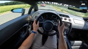 LAMBORGHINI Gallardo *MANUAL* REVIEW on AUTOBAHN by AutoTopNL