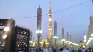 Вечерний азан в Медине- очень красиво