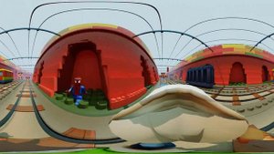 LEGO SUBWAY SURFERS 360° - VR Video