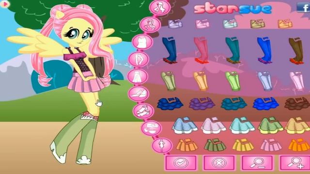 My Little Pony Equestria Girls Dress Up Compilation