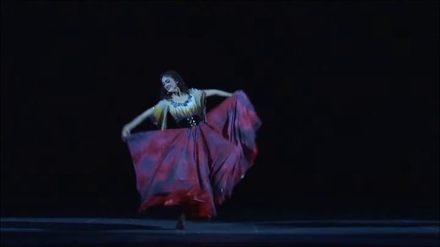 Aisylu  Mirkhafizkhan  Gypsy dance from Don Quixote .