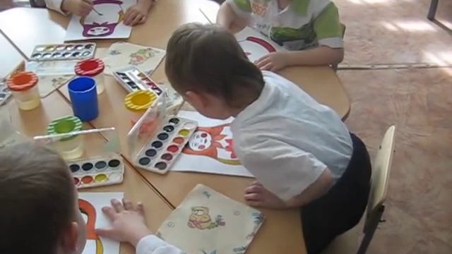 Рисуем русскую матрешку смотреть онлайн