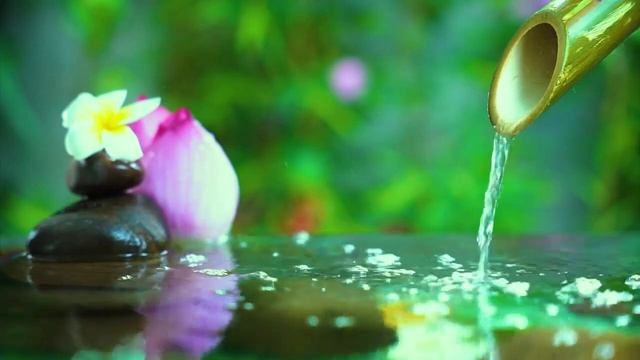 Нежный звук фортепиано и успокаивающее журчание воды Лечебная инструментальная музыка