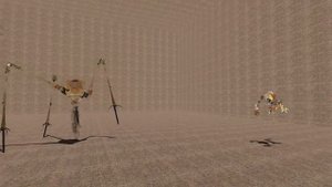 half life 2 dog vs strider scripted sequence test