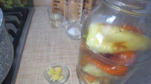 Маринованный жареный болгарский перец на зиму! Простой рецепт!