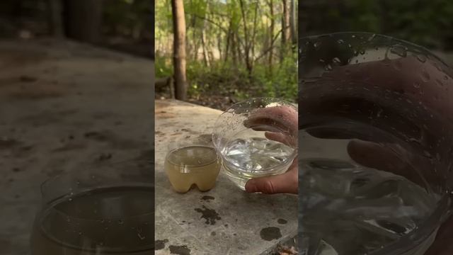 Фильтр для воды в походных условиях. #bushcraft #выживание #лайфхаки смотреть онлайн