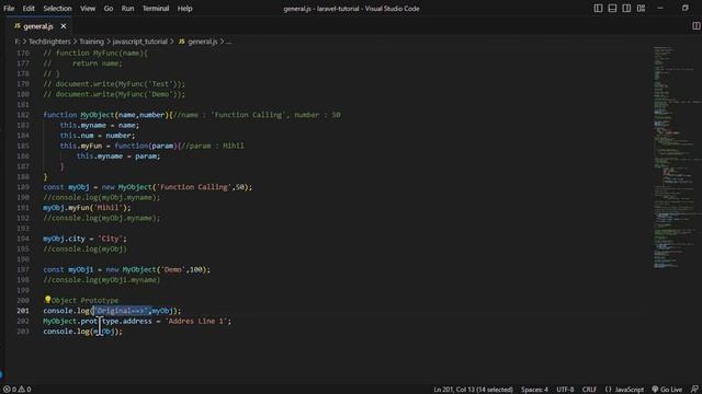 Javascript Tutorial In Hindi For Beginners Part #45 | Javascript Object | Object Prototype
