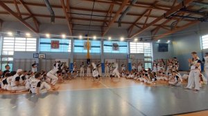 Batizado e Troca de Corda Arue Capoeira. Festival de Verao em Chełmek 2022. Dzieci 2'