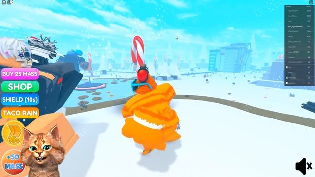 САМЫЙ ОГРОМНЫЙ КОТ В МИРЕ ROBLOX Весёлый Кот смотреть онлайн