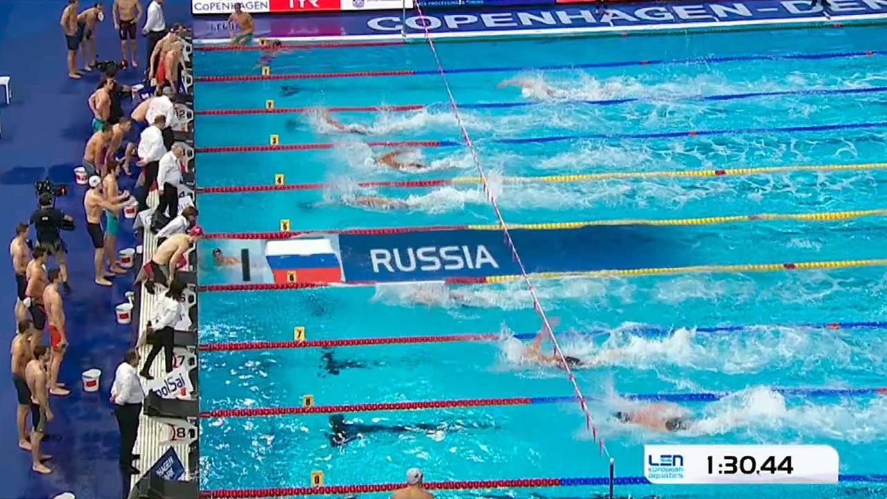 Сборная России заняла первое место в медальном зач... чемпионате Европы по плаванию на короткой воде