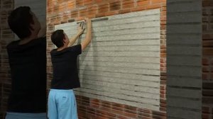 Декоративный Кирпичик из Плиточного Клея .