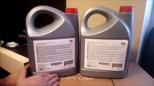 Подделка моторного масла Toyota Fuel Economy 5W30 5 л. в 2023 году. Как отличить #4