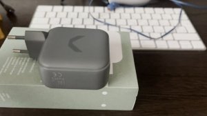 Распаковка быстрого зарядного устройства COMMO 100W Key Charger на три USB-C и один USB-A порта