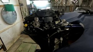 Лодочный мотор Gladiator GF9,9-20HS pro (конец обкатки)