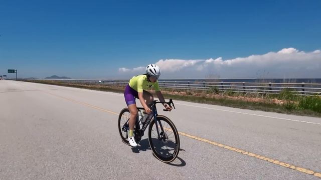 세계 최장거리 방조제│자전거 로드 레이싱 대회 코스│기네스북 등재 새만금 смотреть онлайн