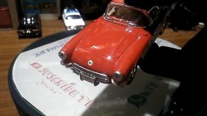 Espectacular Chevy Corvette 1957 a Escala 1/34 - "Encapotado"?? Exhibición