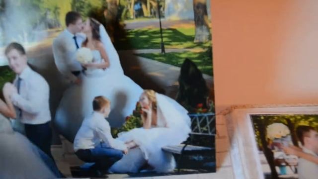 Страничка из свадебного альбома Алексея и Оксаны смотреть онлайн