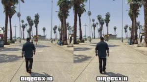GTA V PC - DirectX 10 vs DirectX 11 - Graphics Comparison (60 FPS)