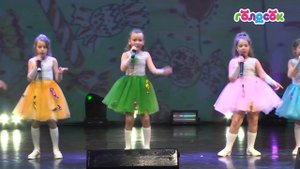 Детская песня - Песенка сладкоежек | Видео для детей | Академия Голосок | Группа Карамель