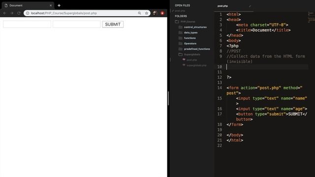 What Is The POST Superglobal? | PHP For Beginners | Learn PHP | PHP Programming | Learn PHP In 2020