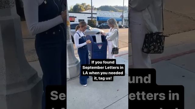 Brittany Snow and Jaspre Guest Place September Letters around LA