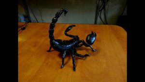 Скорпион из полимерной глины. Polymer clay scorpion.