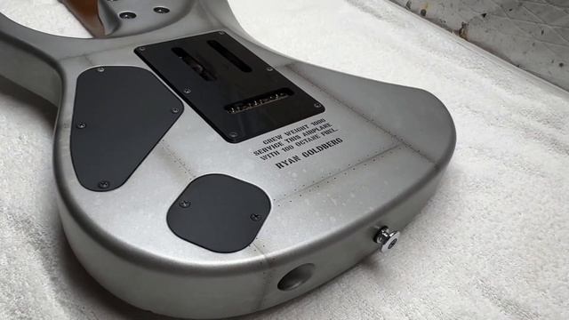 Ibanez AZ2402 Prestige guitar - Miss Behavin WWII Bomber paint job смотреть онлайн