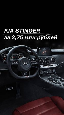 Белая Kia Stinger с красным кожаным салоном — машина, которую можем  привезти из Кореи до 3 млн руб.